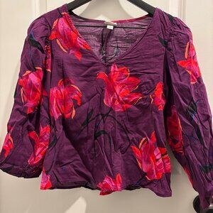 Dress Shirt Blouse Size M